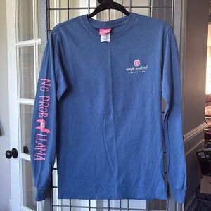Simply Southern Long Sleeve Tee  Size S NWOT